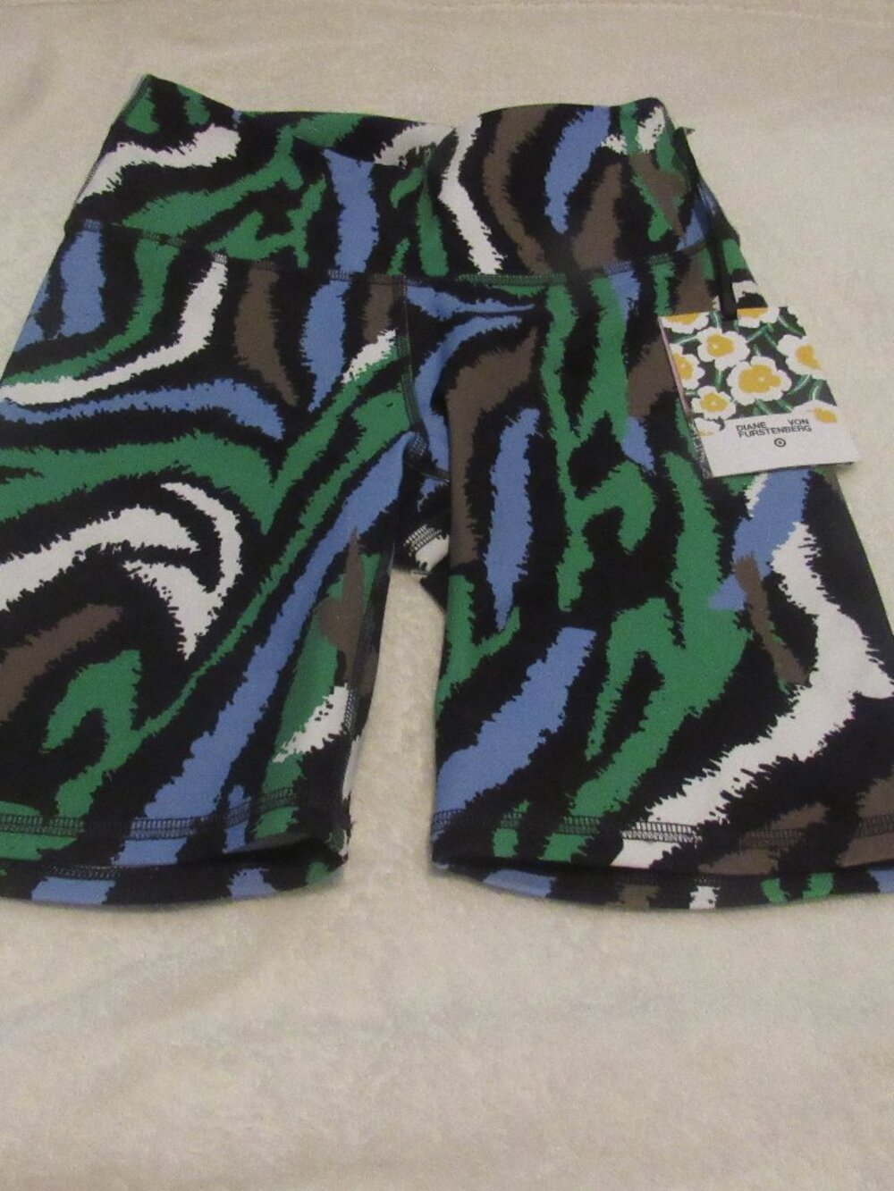 Diane Von Furstenberg X Target Compression Shorts Size XS NWT